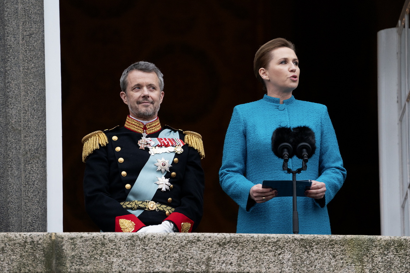 Foto: Thomas Olsen 140124
TRONSKIFTE - DRONNING MARGRETHE ABDISERER OG KRONPRINS FREDERIK BLIVER KONG FREDERIK X
